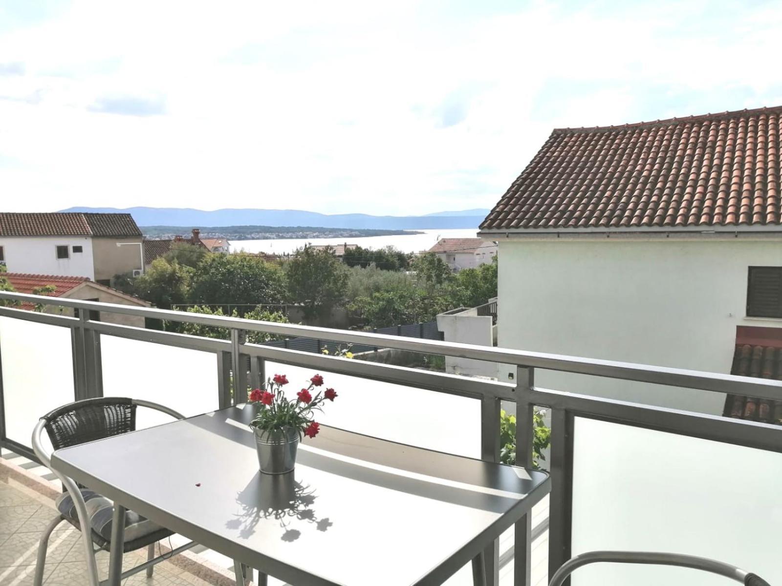 Lovely Sea View House 2 In Malinska Island Krk Ngoại thất bức ảnh